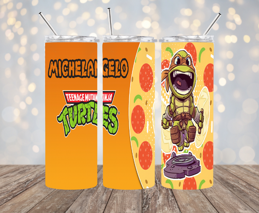 20oz Tumbler or Bluetooth -  Ninja Turtles Michelangelo