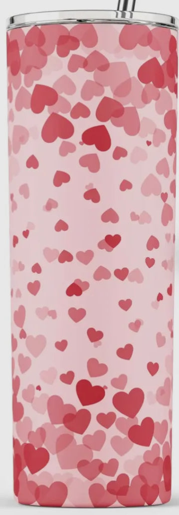 20 oz Stainless Steel Tumbler - Valentine's Day