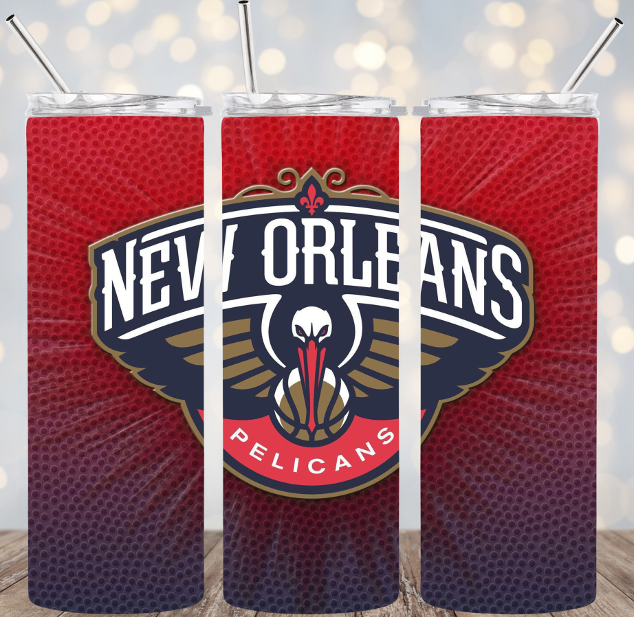 20oz Stainless Steel Tumbler NBA - New Orleans Pelicans