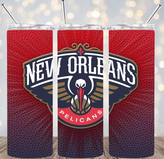 20oz Stainless Steel Tumbler NBA - New Orleans Pelicans