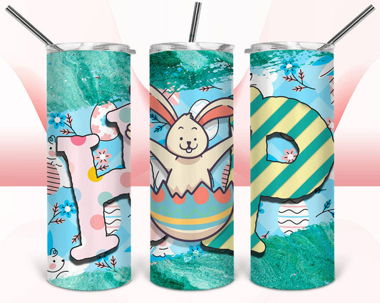 20oz Stainless Steel Tumbler - Easter Hop