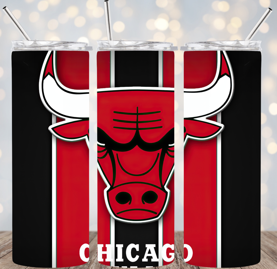 20oz Stainless Steel Tumbler - NBA - Chicago Bulls