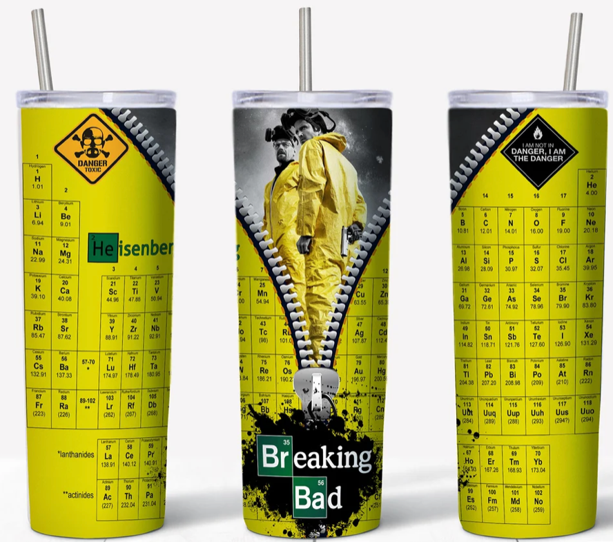 20oz Stainless Steel Tumbler - Breaking Bad