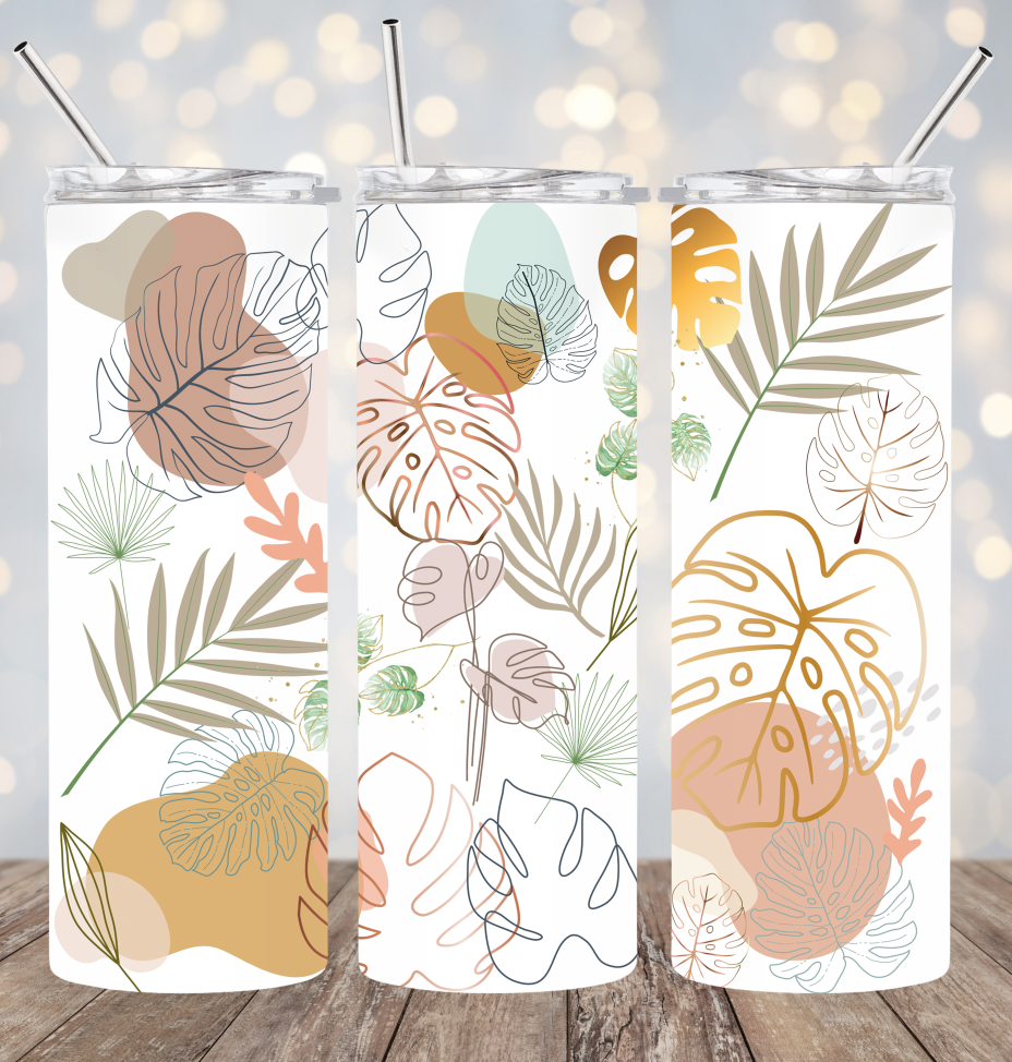 20oz Stainless Steel Tumbler - Boho