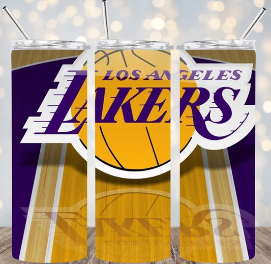 20oz Stainless Steel Tumbler -NBA - Los Angeles Lakers