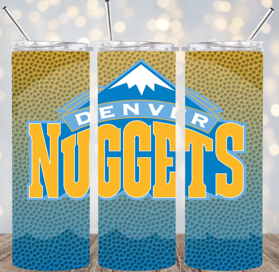 20oz Stainless Steel Tumbler - NBA - Denver Nuggets