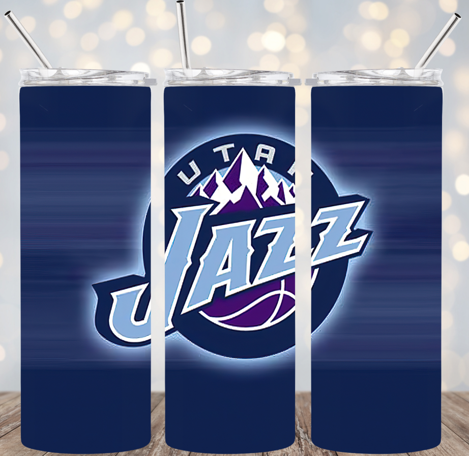 20oz Stainless Steel Tumbler - NBA - Utah Jazz