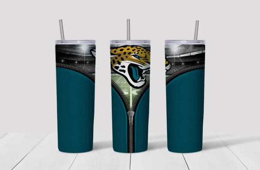 20oz Stainless Steel Tumbler - Jacksonville Jags