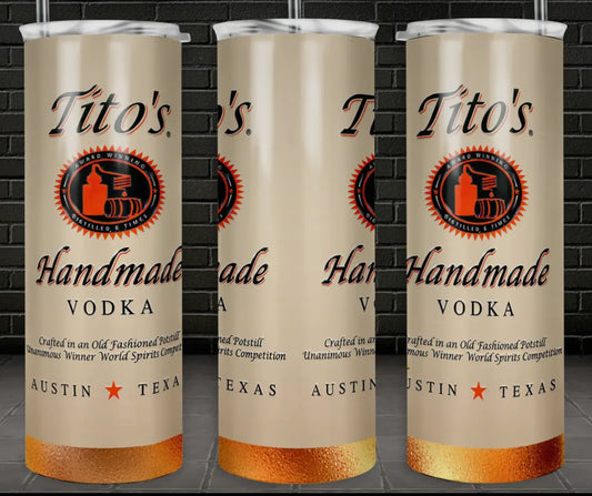 20oz - Tumbler or Bluetooth Tumbler - Tito's Handmade