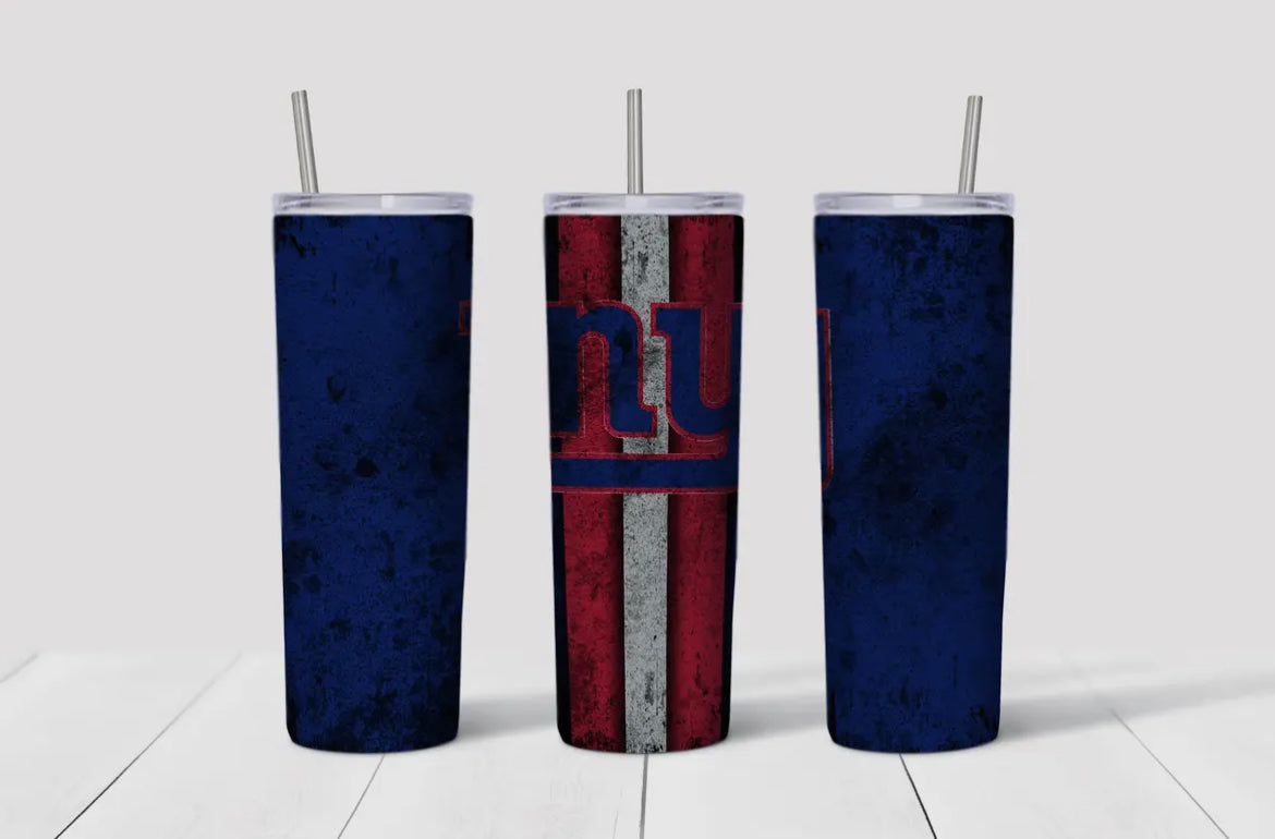 20oz Stainless Steel Tumbler Football - New York Giants