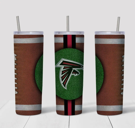 20oz Stainless Steel Tumbler Football - Atlanta Falcons