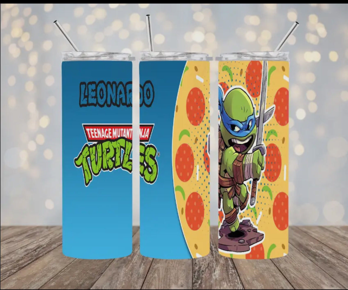 20oz Stainless Steel Tumbler - Ninja Turtles Leonardo