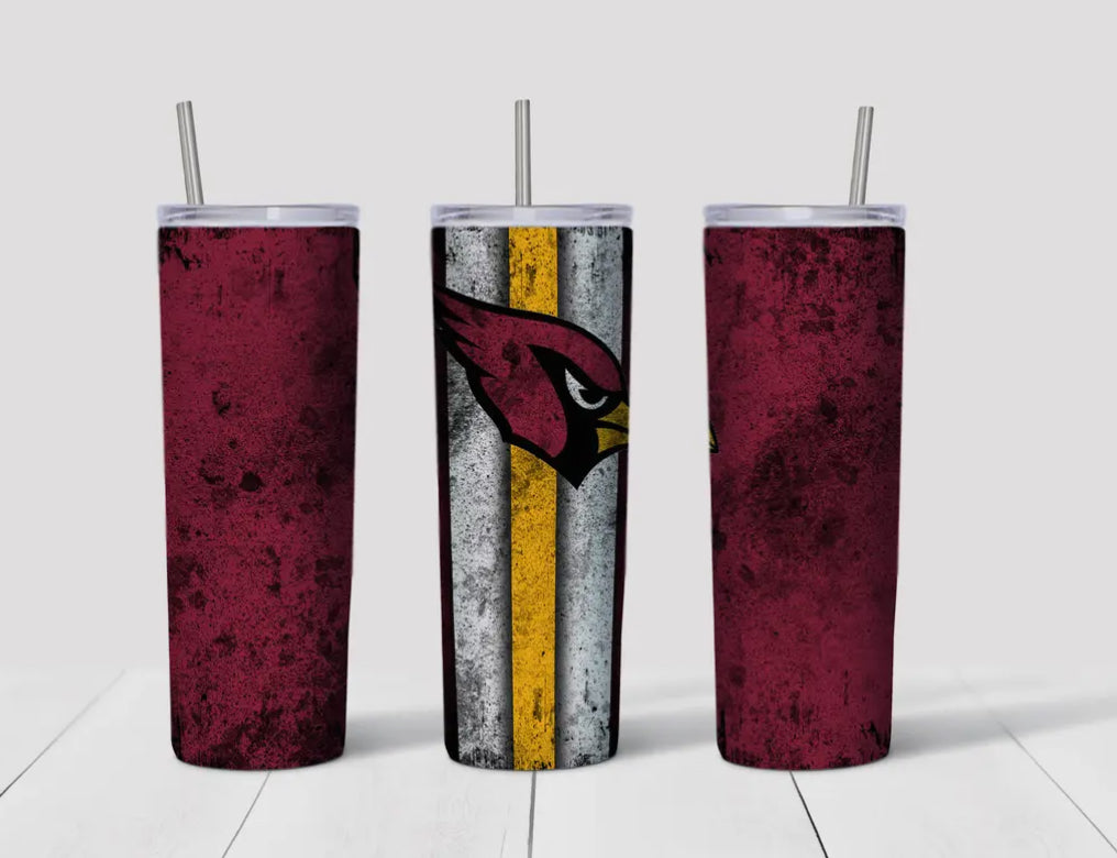 20oz Stainless Steel Tumbler - Arizona Cardinals