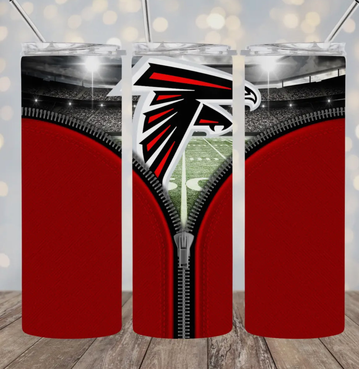 20oz Stainless Steel Tumbler Football - Atlanta Falcons