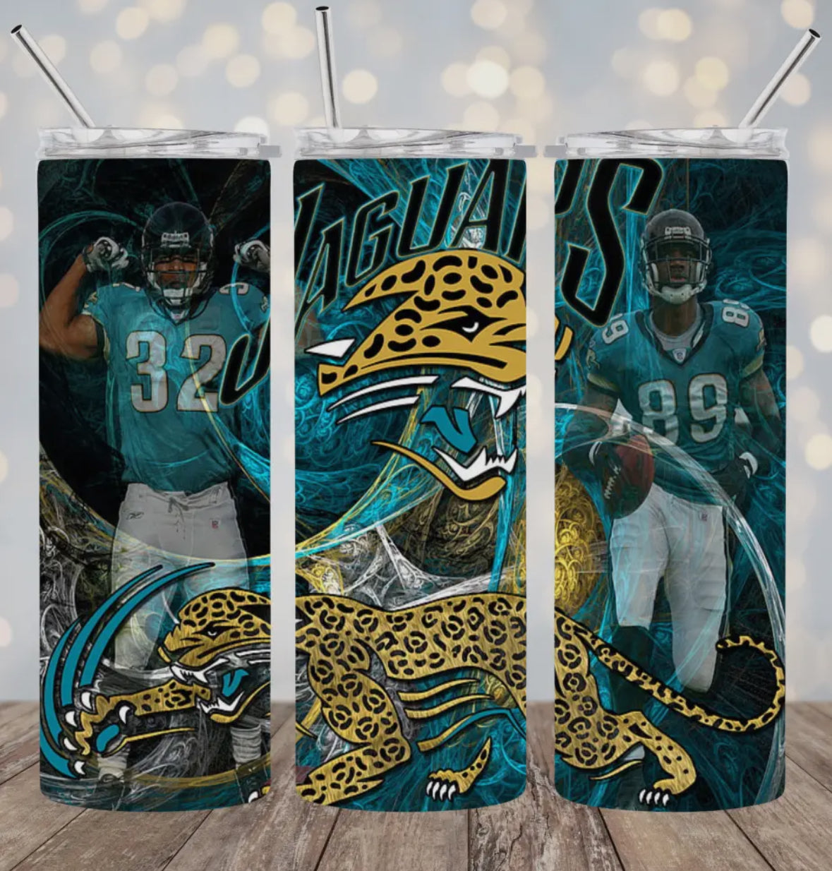 20oz Stainless Steel Tumbler - Jacksonville Jags