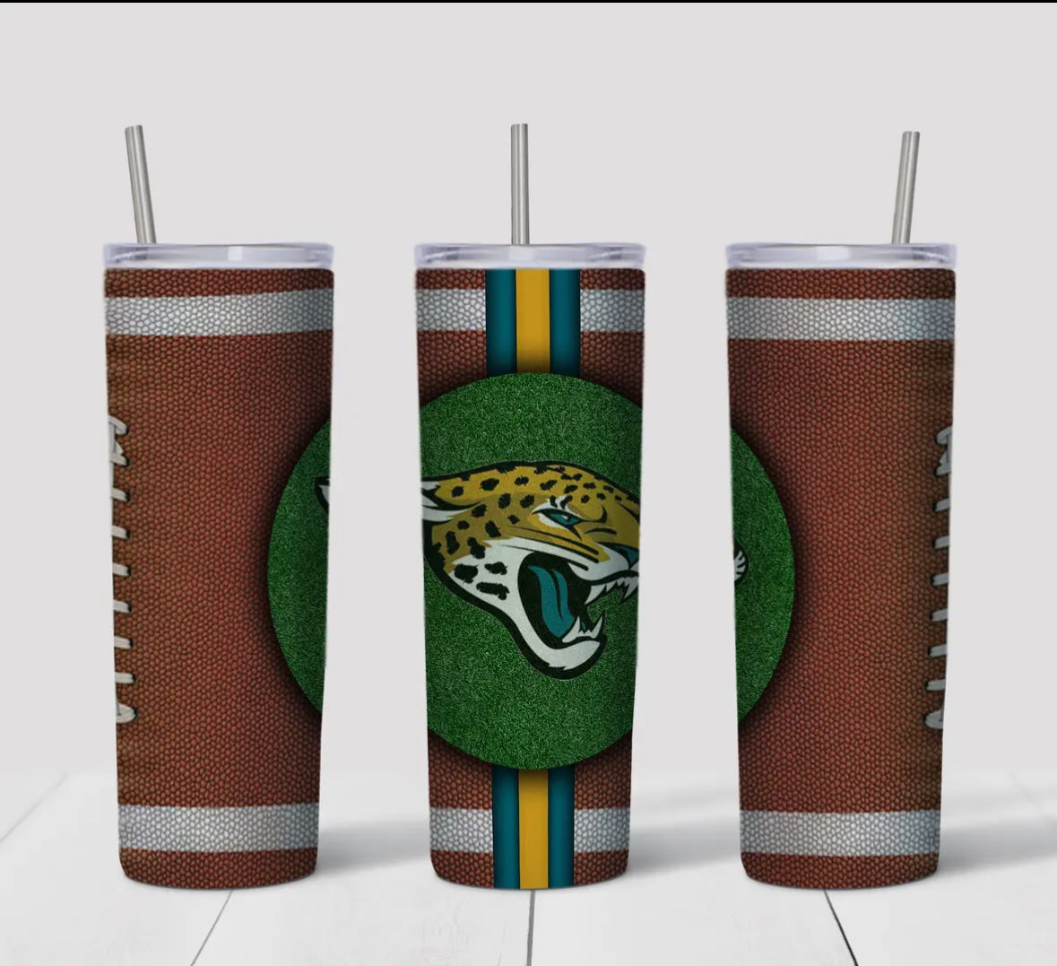 20oz Stainless Steel Tumbler - Jacksonville Jags