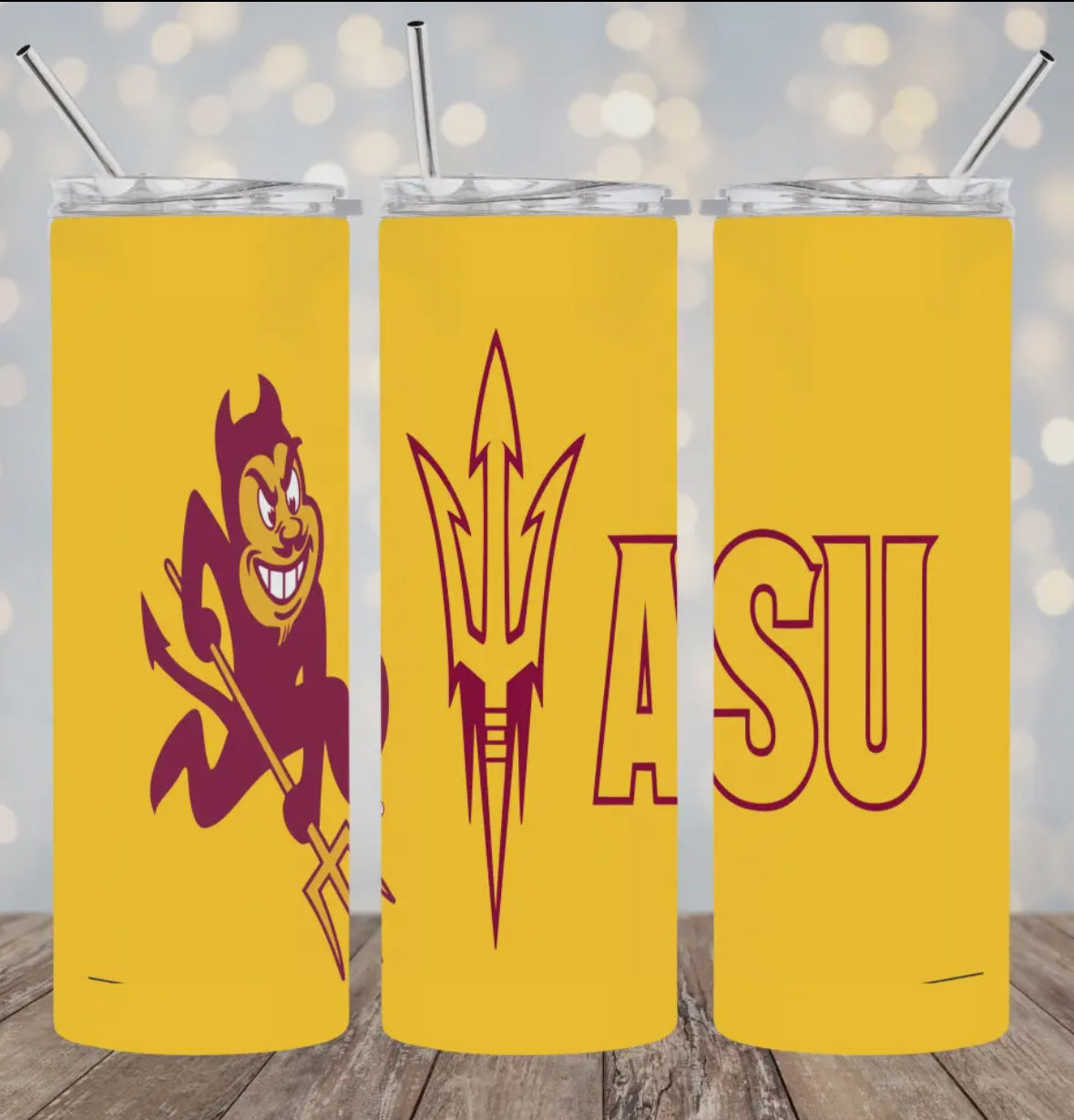 20oz Stainless Steel Tumbler - Arizona State - ASU