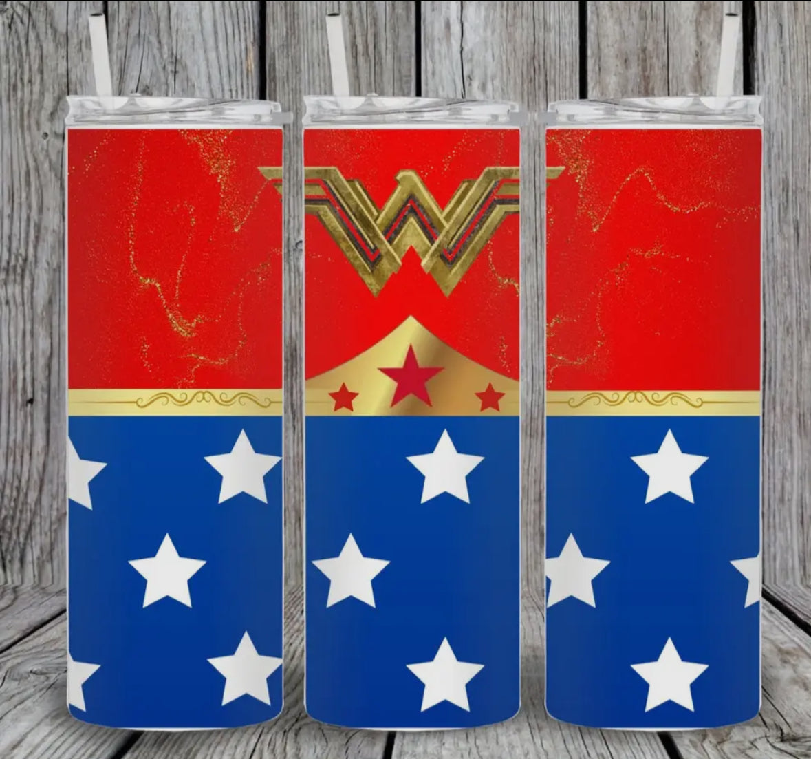 20oz Stainless Steel Tumbler - Wonder Woman