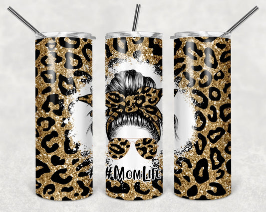 20oz Stainless Steel Tumbler - Mom Life