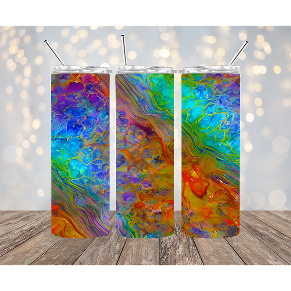 20 oz Stainless Steel Tumbler - Bright Colors